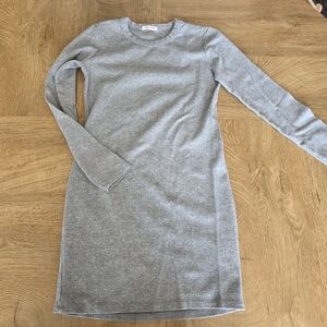 Windsor Gray Long Sleeve Dress